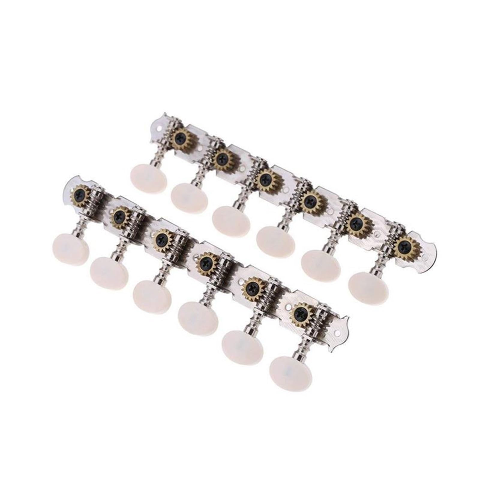 Chitarra Accordatura piroli 6R6L Chiave per Accordatura per Chitarra Acustica A 12 Corde Peg Tuner Machine Head String Tuner Button