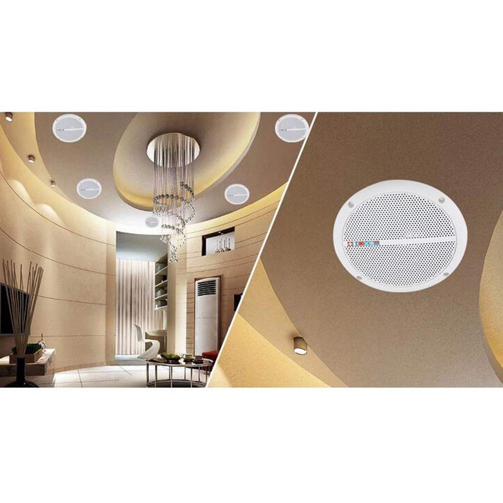 FARUTA Plafondluidsprekers Set Van 2 - Waterdicht Voor Keuken, Badkamer, Binnen & Buiten