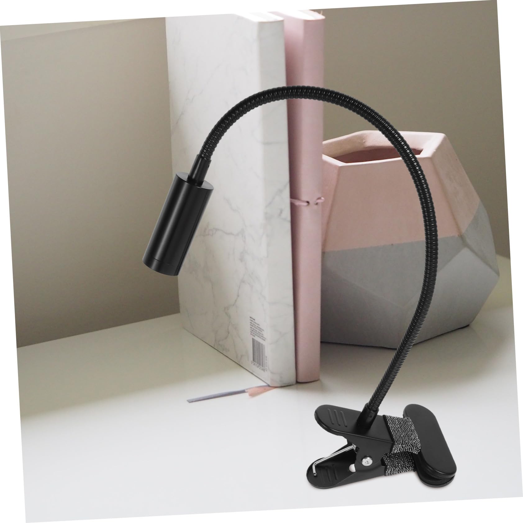 Toddmomy 3w Lampada Led Flessibile Luce Clip Per Lettura e Lavoro Sorgente Luminosa Bianca Fredda Braccio Collo d Oca Alimentazione Usb