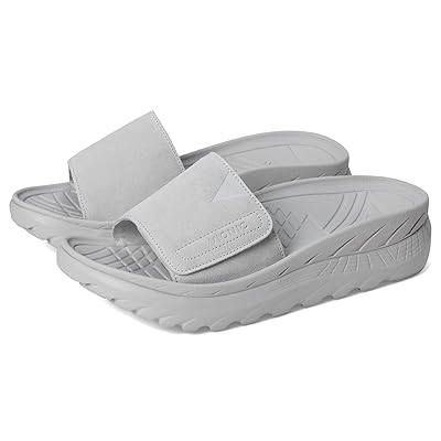 VIONIC Rejuvenate Recovery Sandals Wedge Shoes Vapor Grey Suede