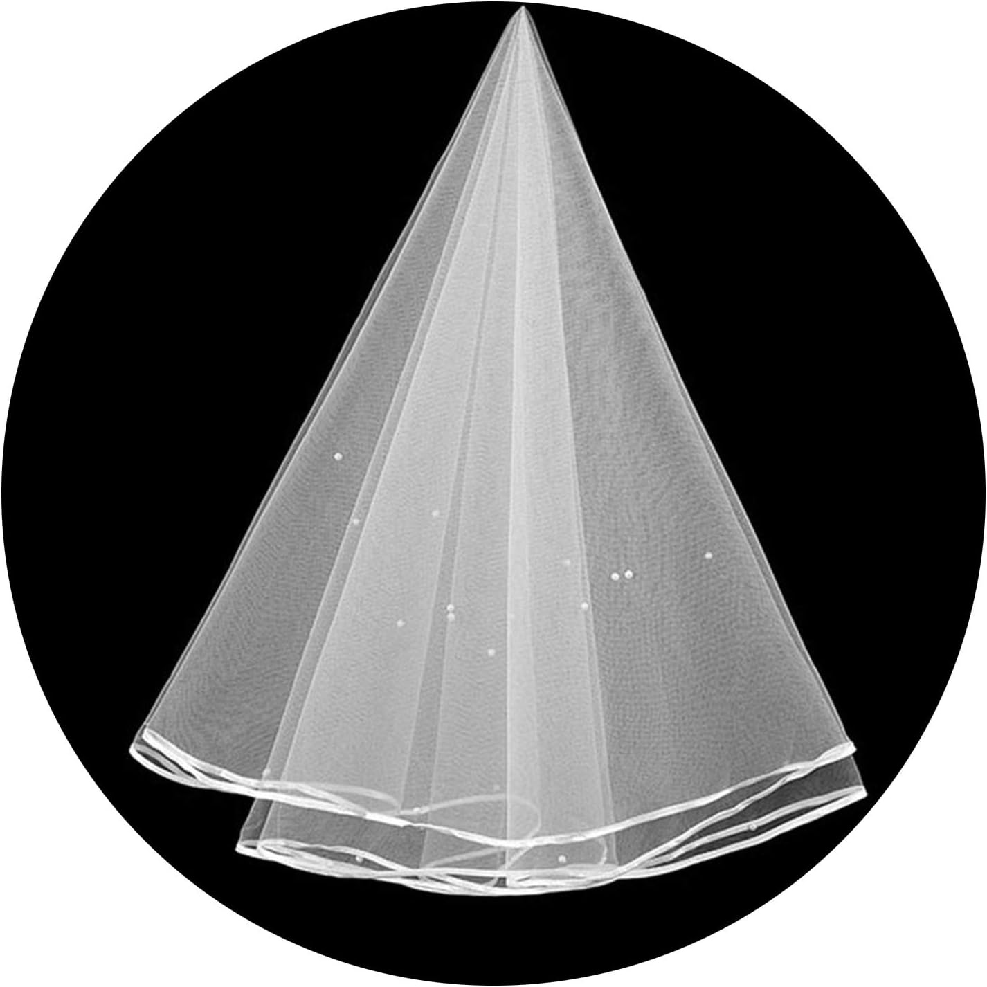 Velos de novia de Velos de Noiva, accesorios de boda, 1 capa, velo