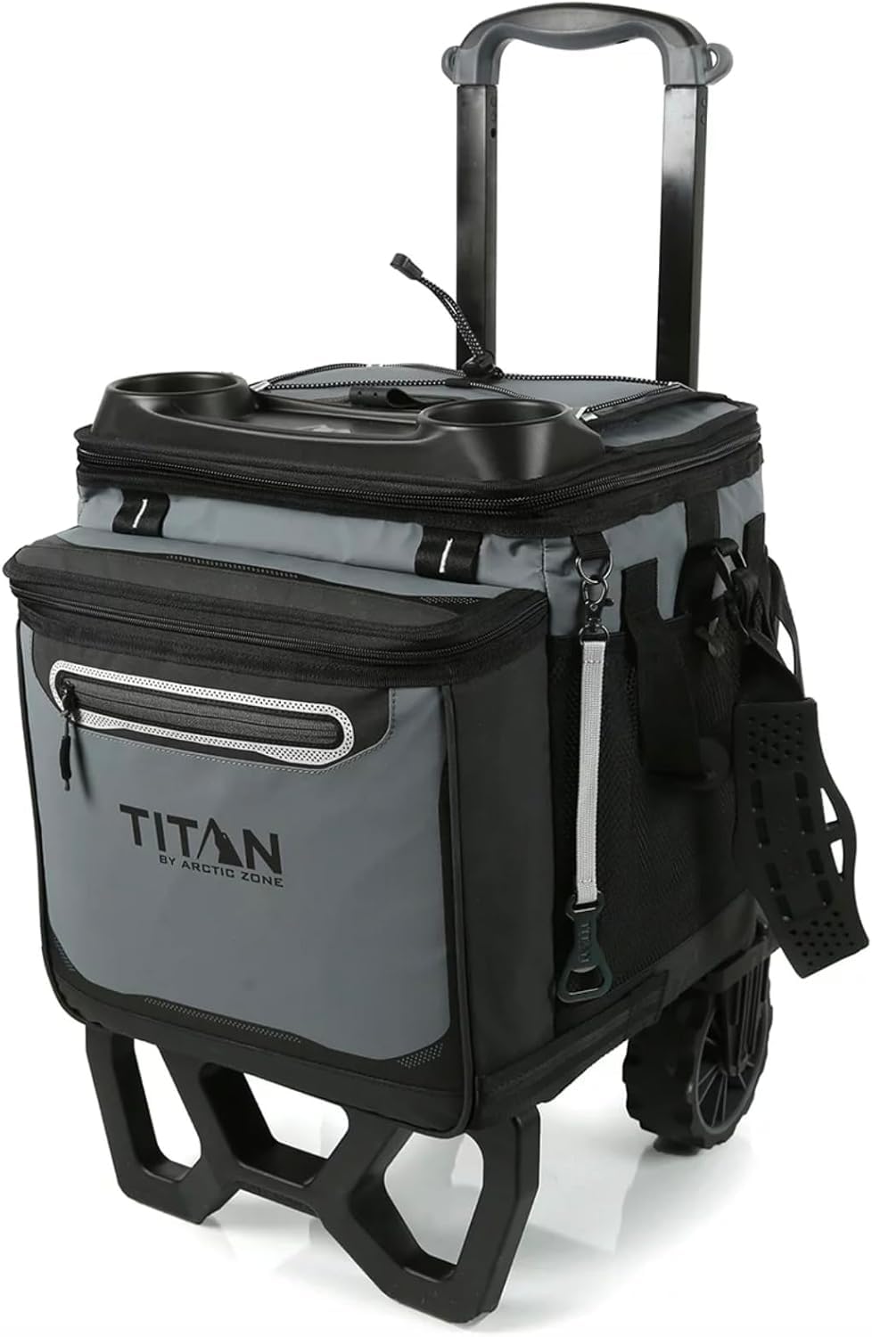Arctic Zone Titan 22.5 Litre (23.7 US Quart) 60 Can Cooler with All Terrain Cart