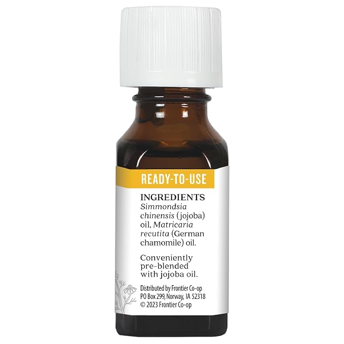 Aceite esencial de manzanilla alemana Aura Cacia 0.5 fl oz miniatura 7