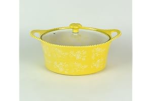 Temp-tations 2 Qt Oval Baker with Glass Lid