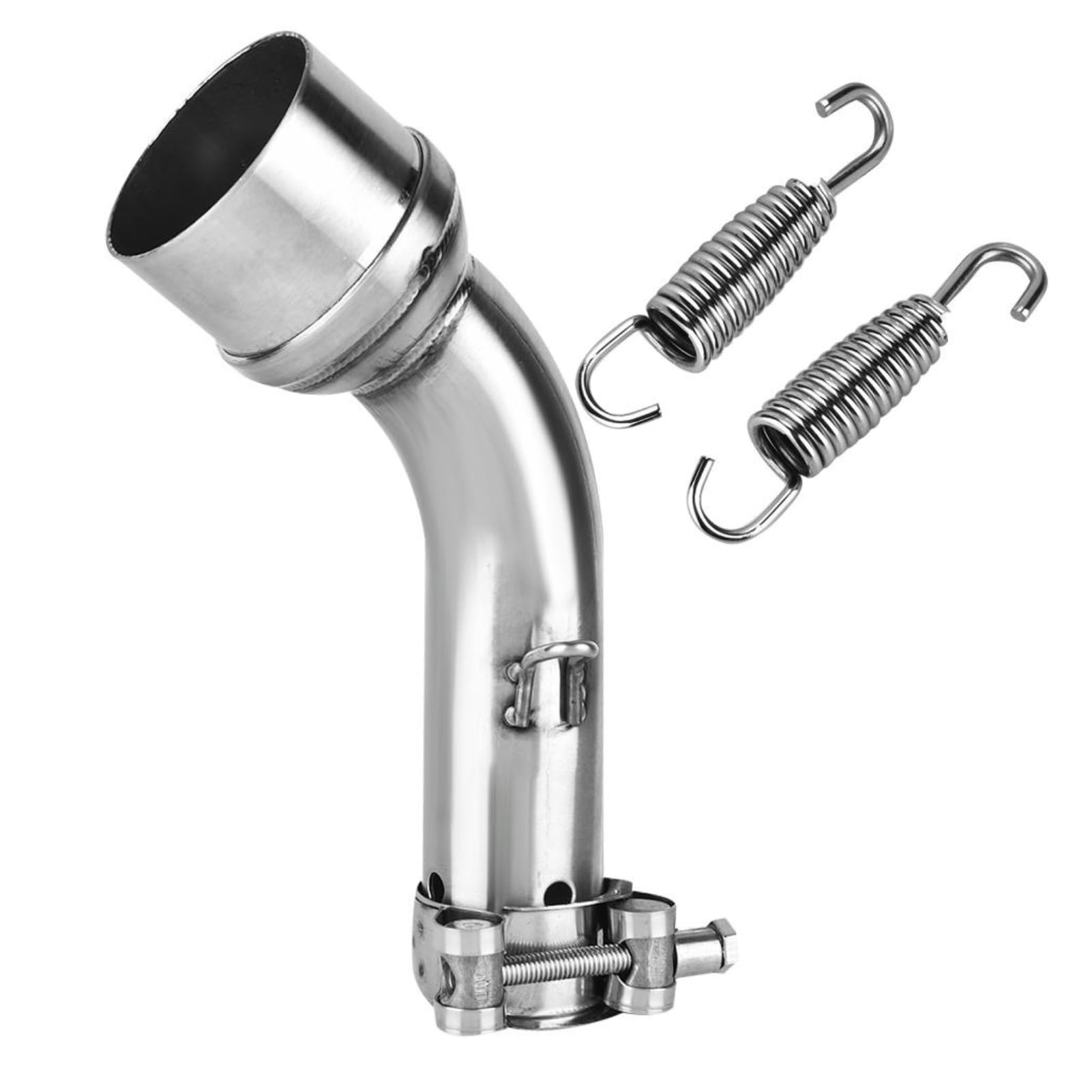Tubo Di Collegamento Centrale Scarico Per CB400 – Ricambio Slip-on In Acciaio - 3