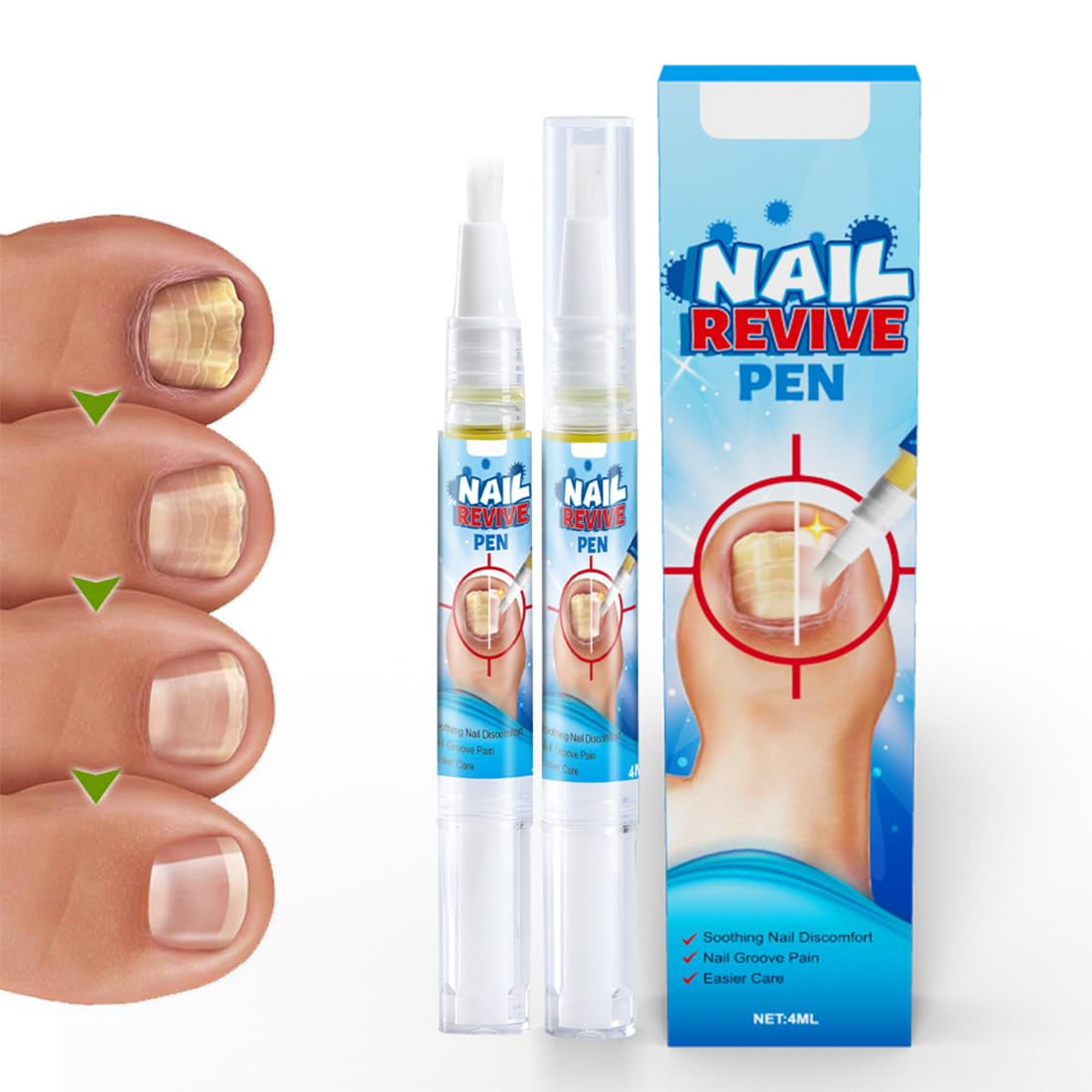 Nail Care Pen, Nagelpilz Stift, Nagelpflegestift, Mit Teebauml, Aloe Vera  & Pflanzlichen Extrakten, Fr Hnde & Fe, Ideal zur tglichen  Nagelpflege(2 Stck : Amazon.de: Kosmetik