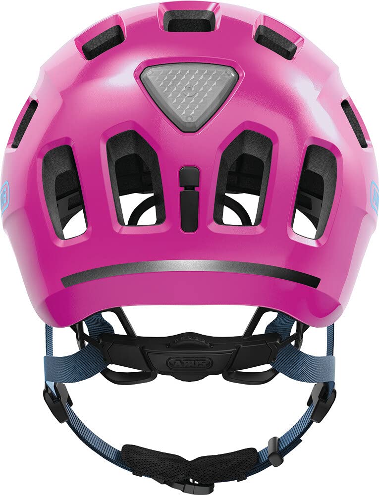 ABUS Da Ragazzi, Unisex, Fahrradhelm, Pink (Sparkling Pink), M (52-57 cm) & Rennradhelm Macator