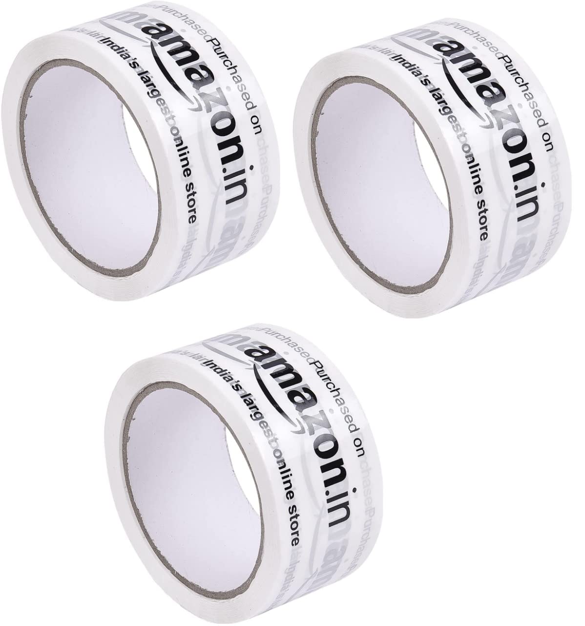 SRUDIP ENTERPRISE Amazon Branded Tape Transparent Amazon Printed Tape