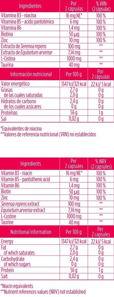 ISDIN Lambdapil 180 Cápsulas Anticaída del Cabello,Duración 3 meses,Complemento Alimenticio para la caída Ocasional del cabello,con vitaminas,minerales y extractos de plantas para un pelo saludable