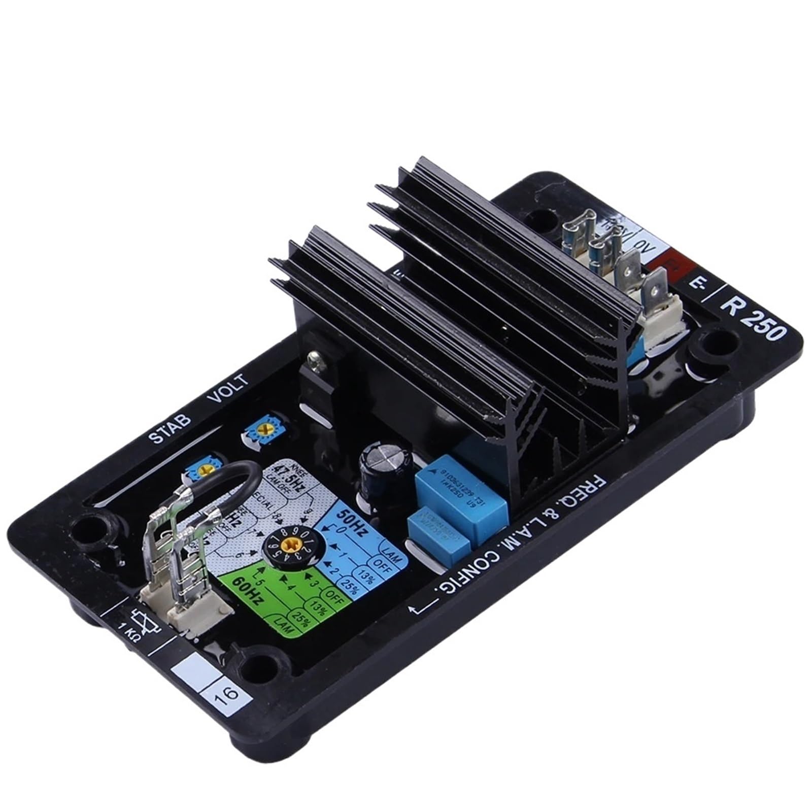 0P7BR328B AVR R250 Electric Generator automatic Voltage Regulator for Diesel Alternator Control Panel Integrated Circuit Parts