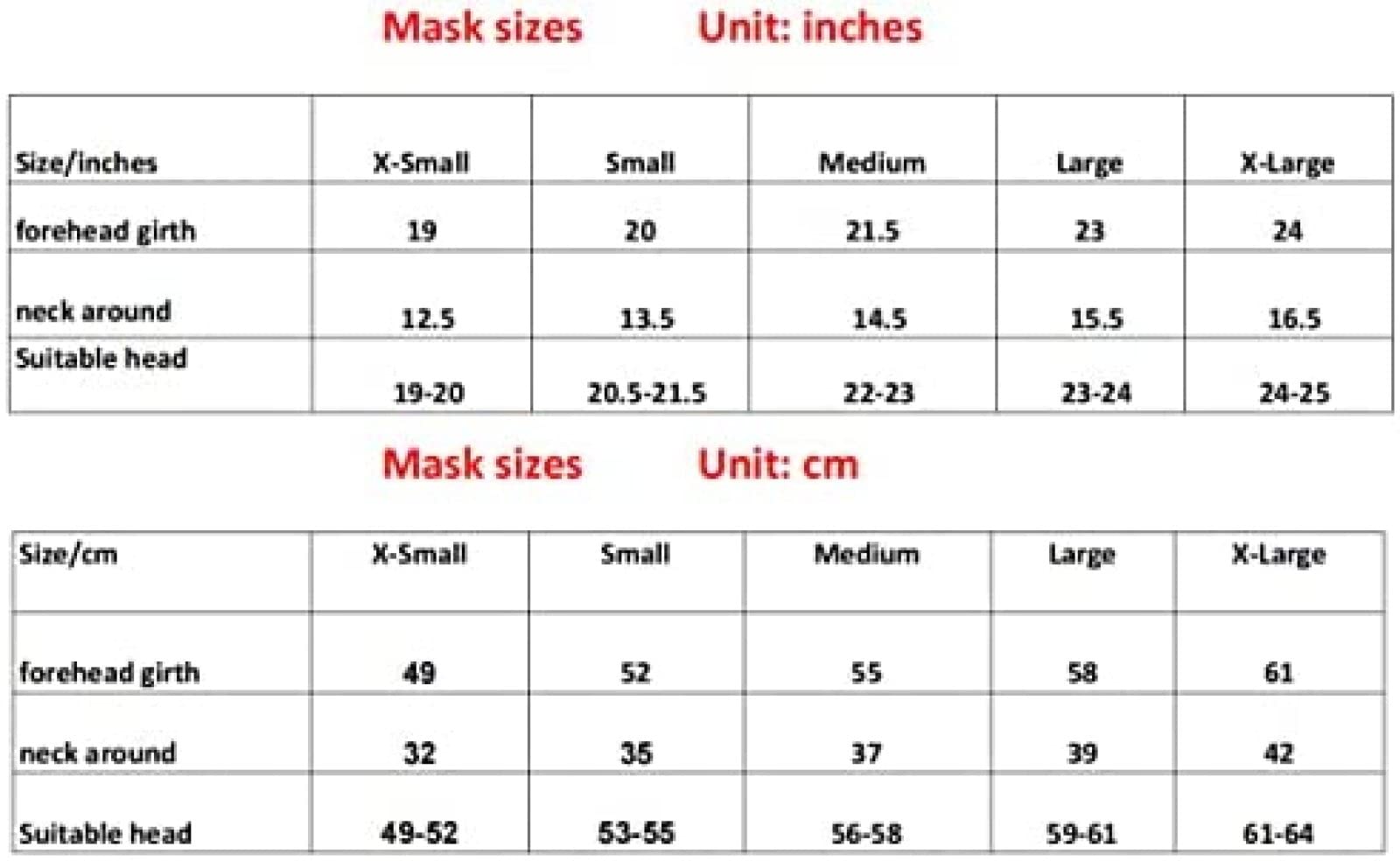 ANTIY Masque En Caoutchouc De Collier De Corset De Cou De Latex Rouge Sexy Avec Laçage De Dos,Capuche + Col,Moyen