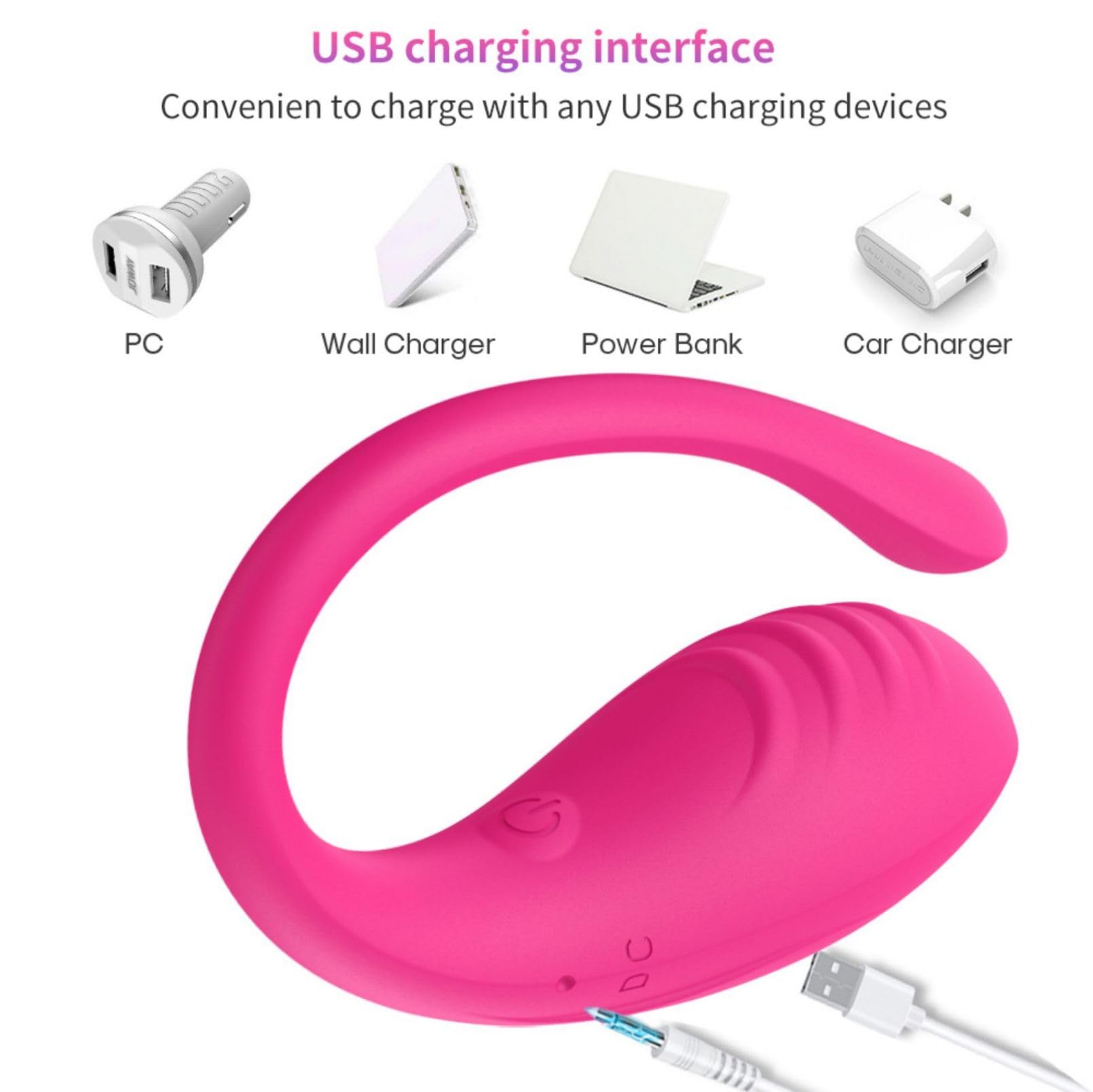 Ṽiḅrātòrēṗer Dònná Telecomando Puntó G Squîrtïng Realistico Dónnà Ｖîbrạtórẹ donna Vîbràtóri Clídórídè Dónnà Óvetto Vîbrànte Telecomando a Distanza Bluetóóth Víbratõri 10 Modalita MCD002