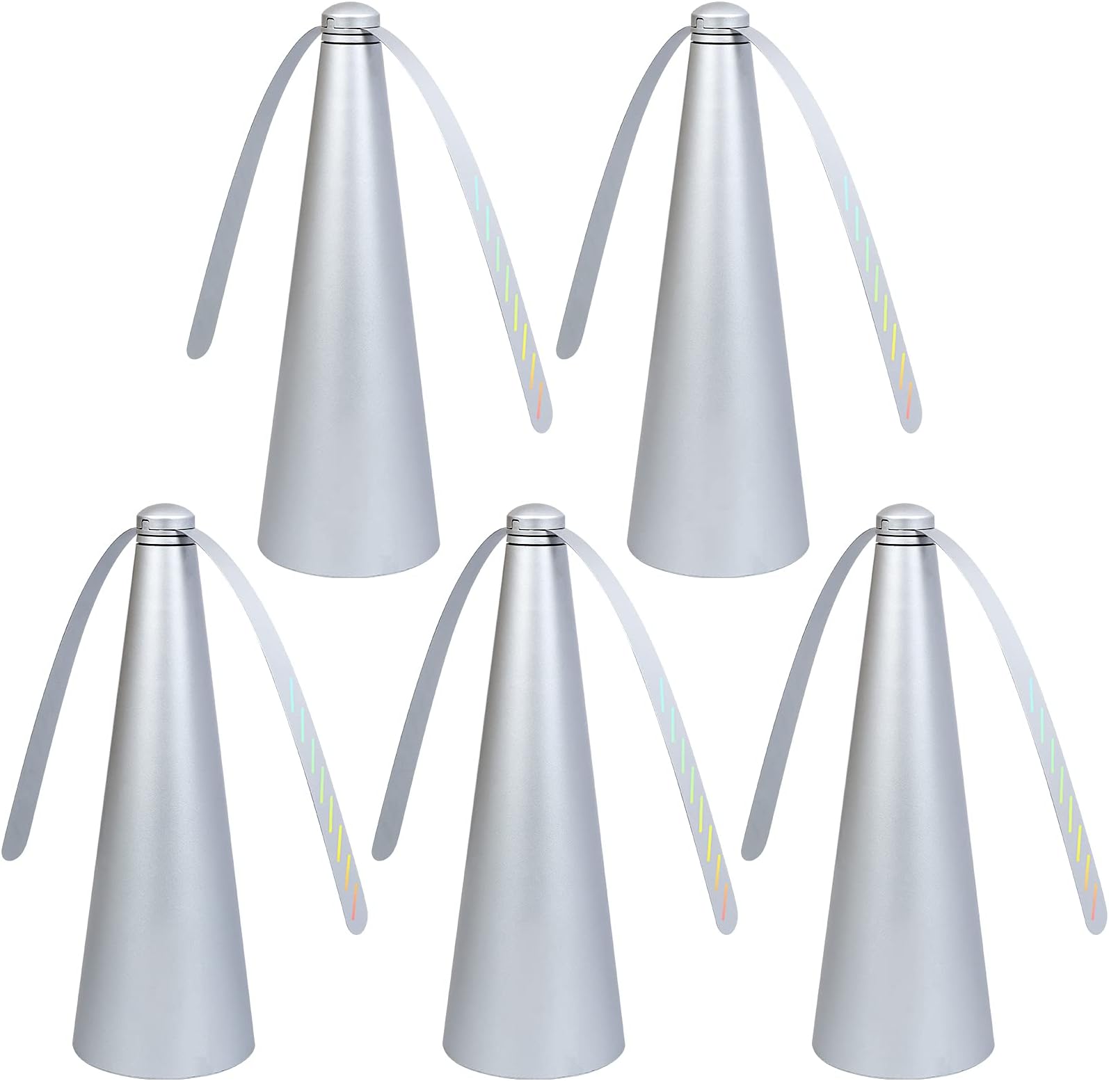 PIOPIAONIU 5 Pcs Table Fly Fans for Indoor and Outdoor Food Fans for Restaurant,Home Party