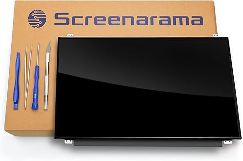 SCREENARAMA Nueva pantalla de repuesto para ASUS L210MA-DB01, HD 1366x768, pantalla LED LCD brillante con herramientas