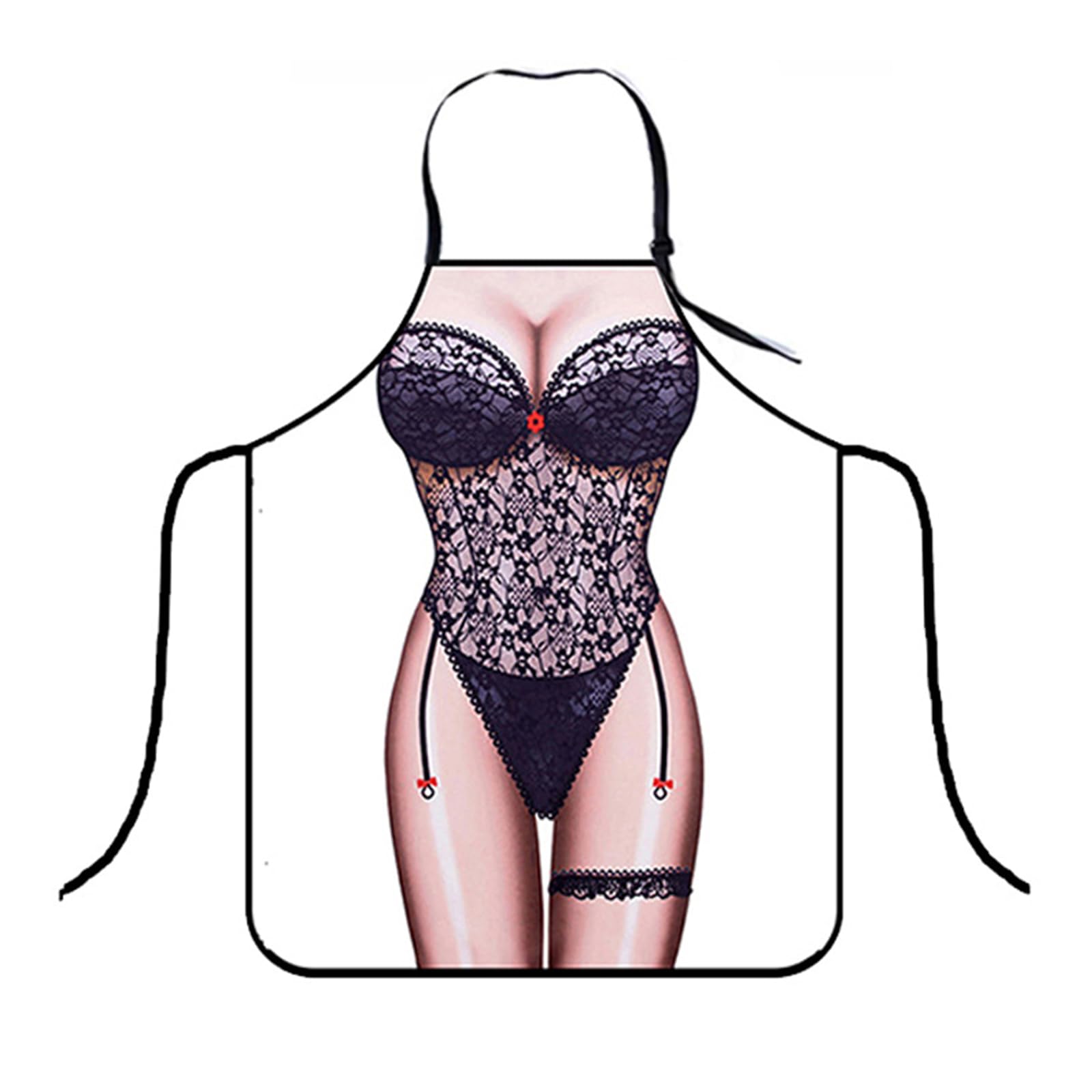 Delantal de cocina divertido, delantal de cocina para hombre, delantal de cocina sexy, delantal de cocina ajustable para Navidad, barbacoa fiesta