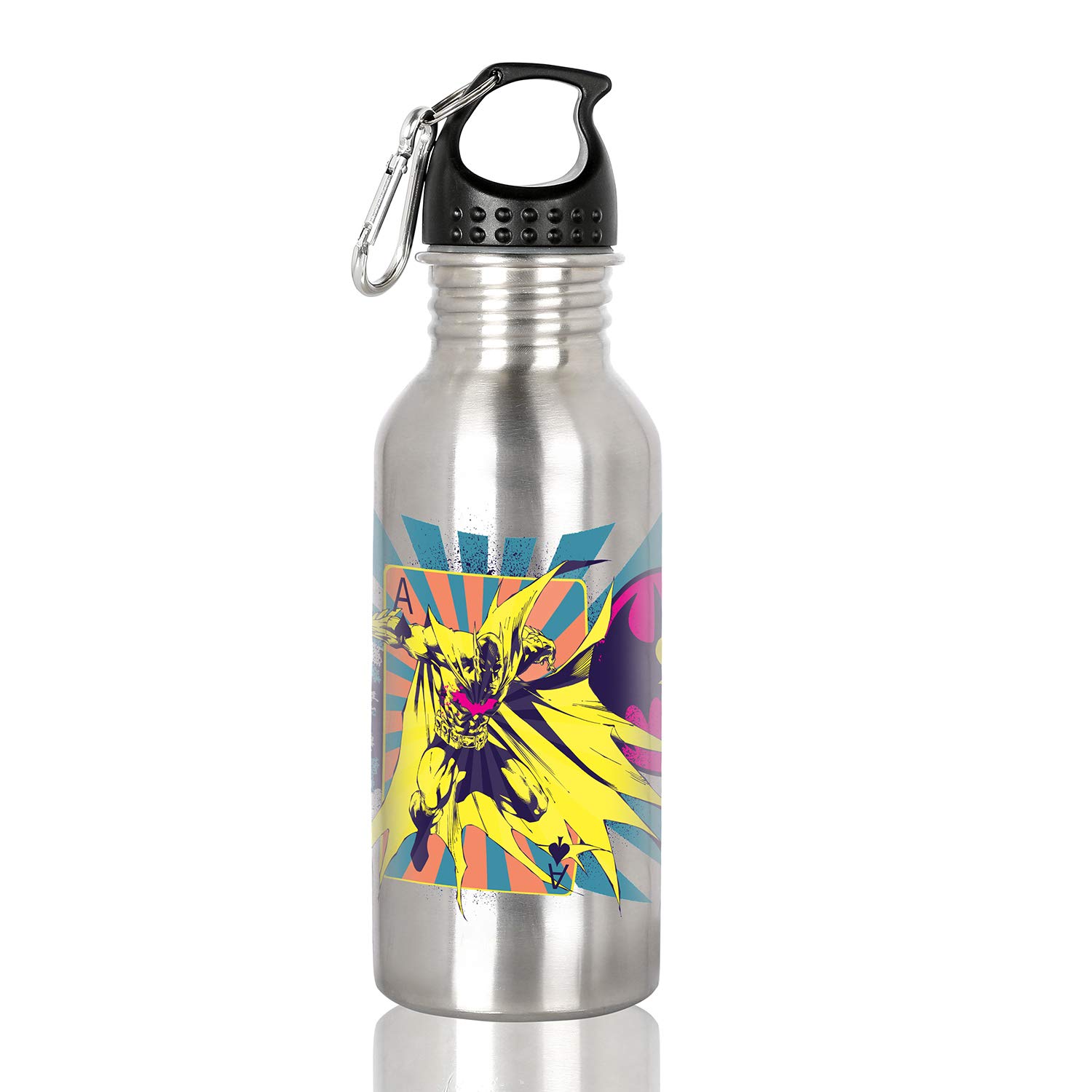 knack Stainless Steel Bottle, 600ml, Multicolour