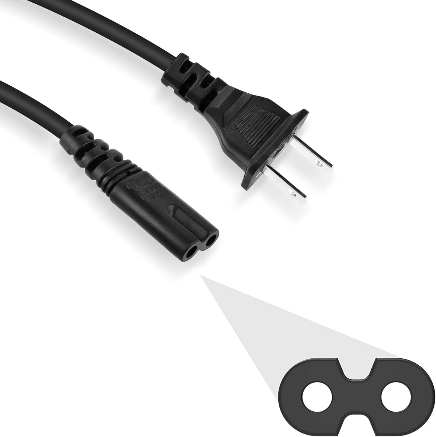 AC Power Cord Outlet Socket Cable Plug Lead for Ryobi Cordless 40V 40Volt Lithium-ion Baterry OP4026 & Charger OP400
