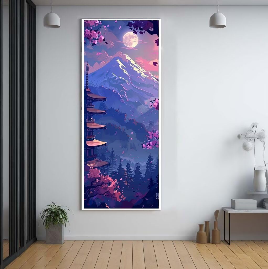 Diamond Painting La lune 60x150cm, le cadeau idéal pour femme - 8
