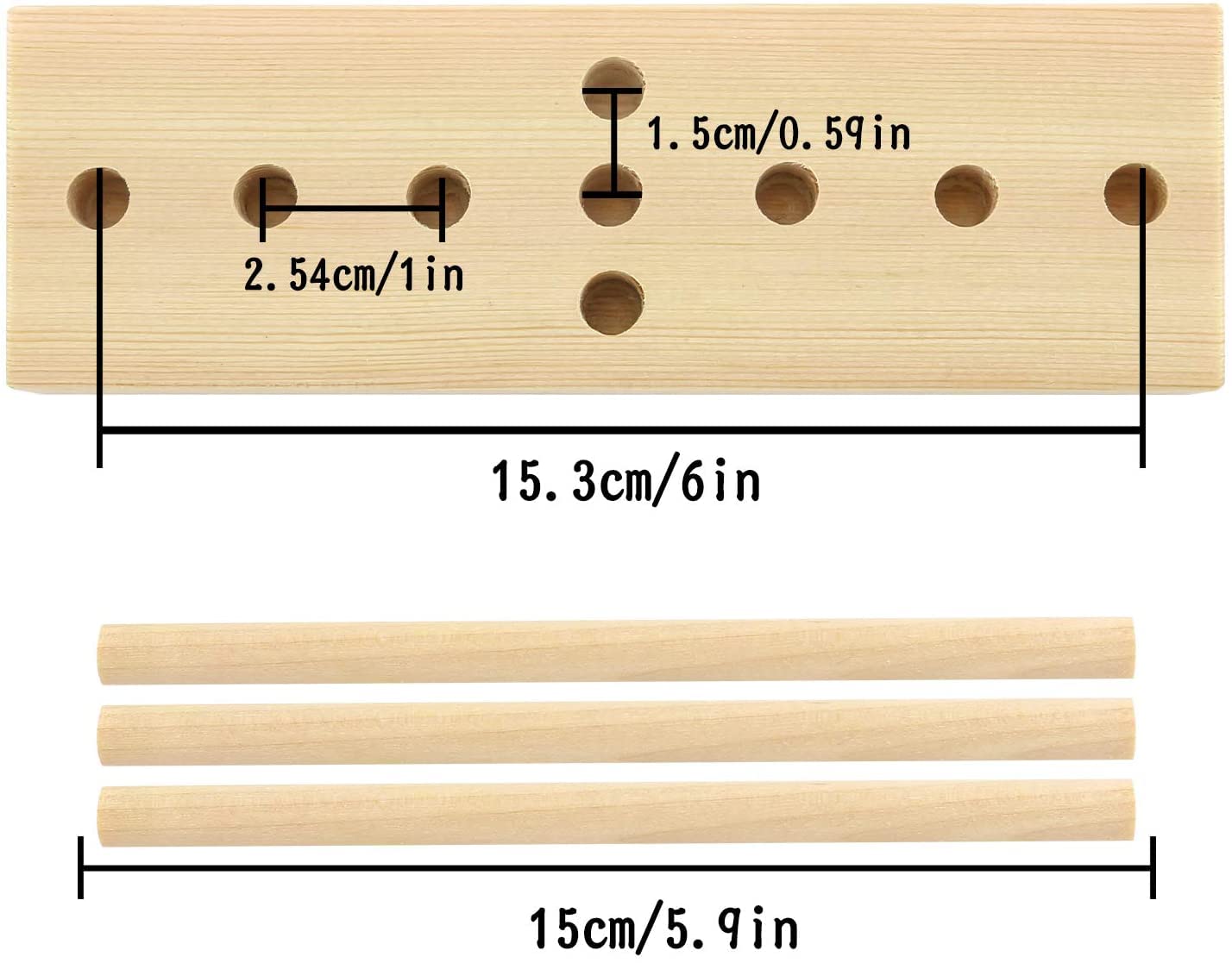 LUTER Bow Maker per Nastro, Strumento Artigianale in Legno per Fiocco per Ghirlande di Nastri, Fiocchi Regalo, Corpetti, Decorazioni per Feste