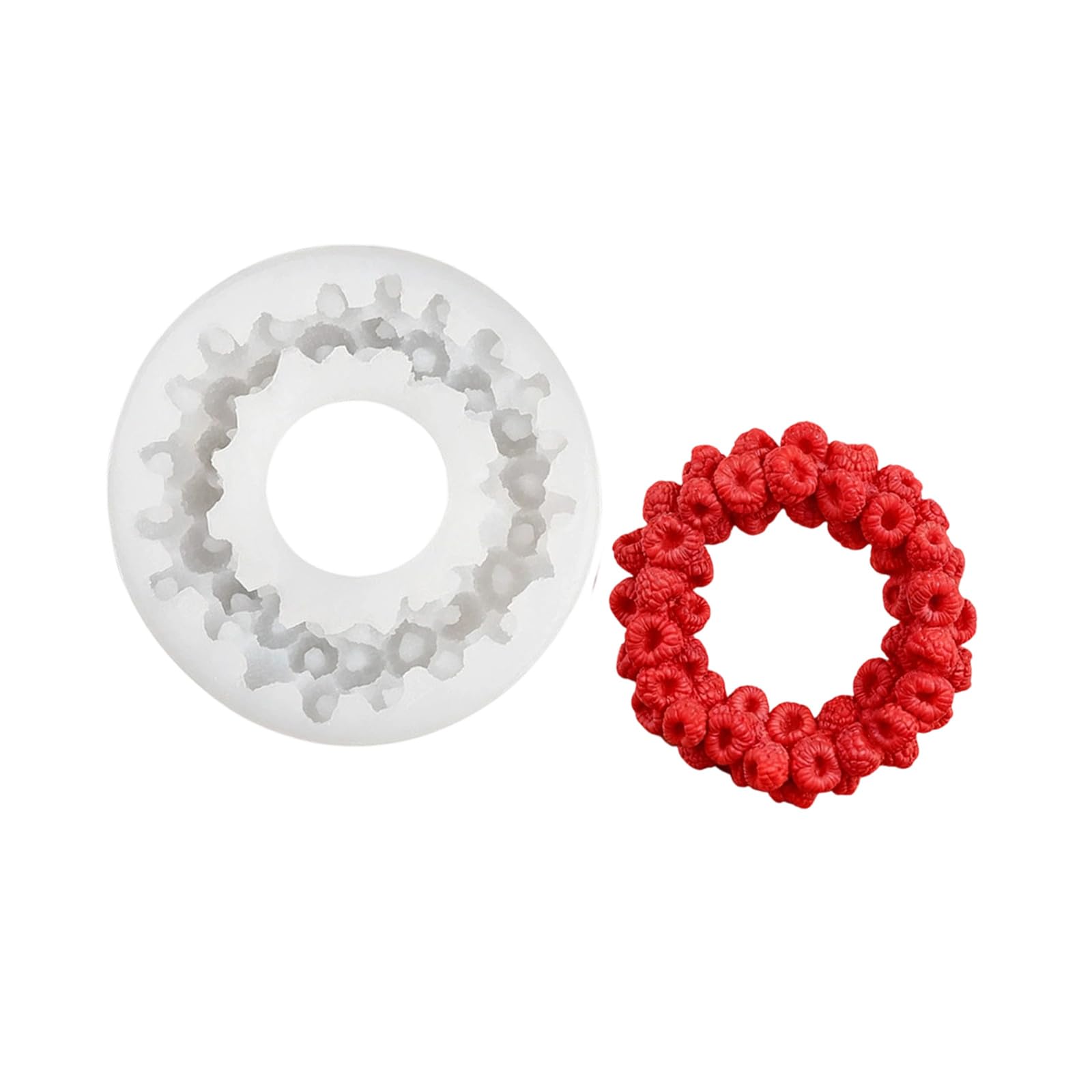 alloneslife Charm Raspberry Themed Silicone for Creating Beautiful Decorations and Gift Food Grade Silicone