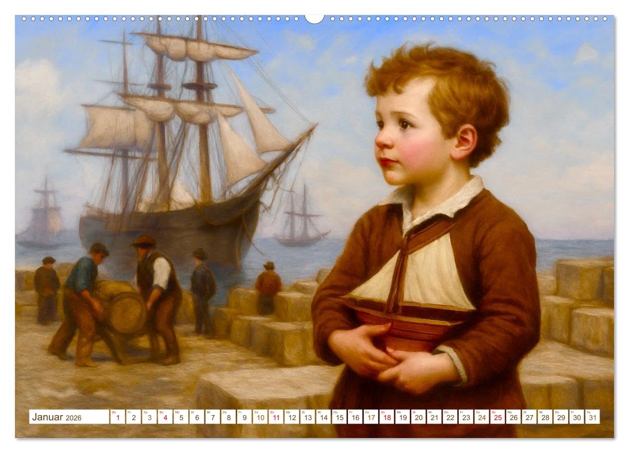 Jules Verne. Sein Leben, seine Werke (hochwertiger Premium Wandkalender 2026 DIN A2 quer), Kunstdruck in Hochglanz: Einer der faszinierendsten Autoren der Weltliteratur (CALVENDO Kunst)