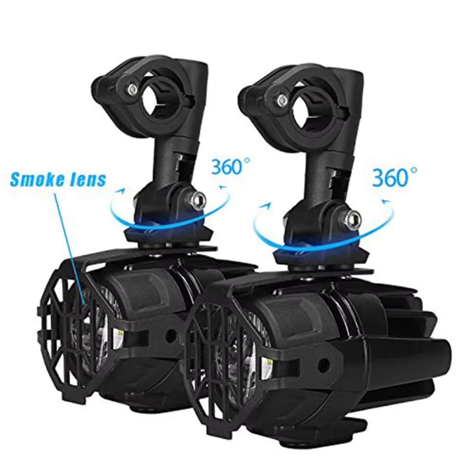 Faro Moto Faro Delantero LED Motocicleta Superbrillante Coche Luz Antiniebla Faros Delanteras(Only Light)