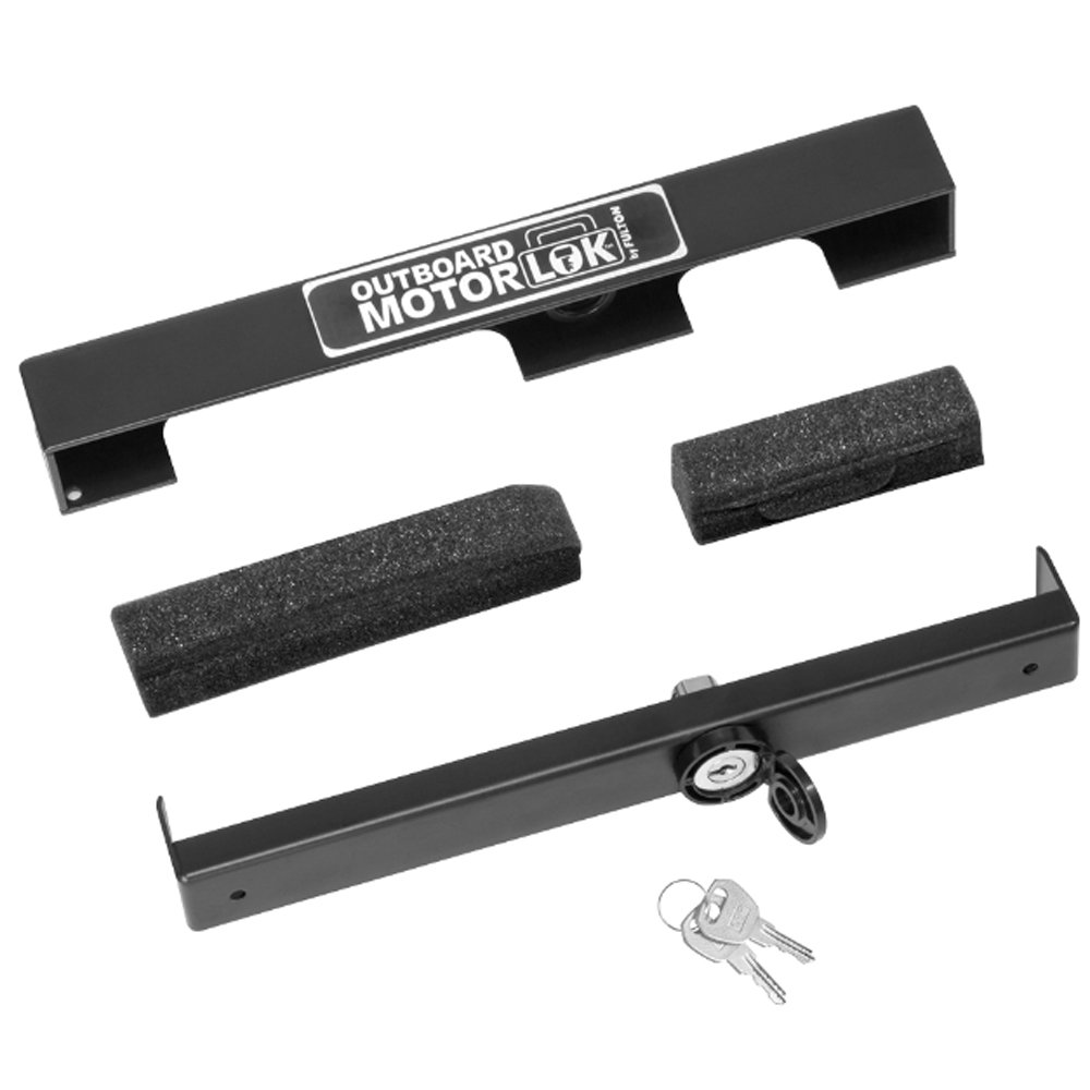 Draw-Tite Uni-Erwachsene Fulton OML 0127 Außenbordmotorschloss, Schwarz, One Size