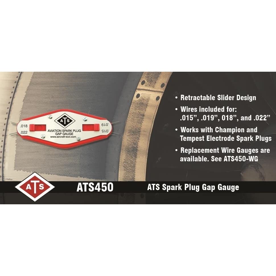 Aircraft Tool Supply ATS Spark Plug Gap Gauge