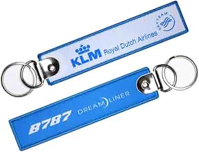 KLM 90周年 キーリング Amazon.co.jp: KLMオランダ航空 90周年 キーリング 2個セット