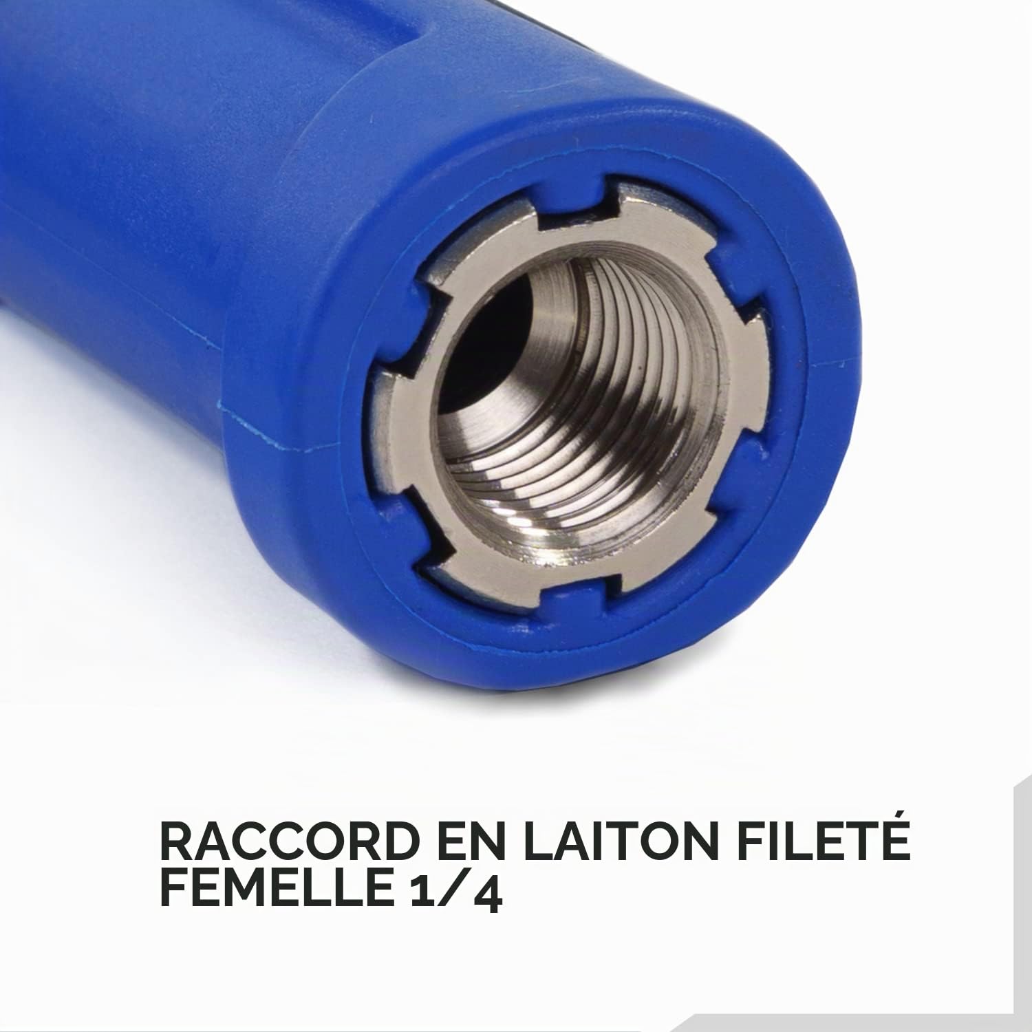 GAV 5000 SERIES - Pistolet Professionnel pour Soufflage d'Air Comprimé avec Prolongateur en Caoutchouc Anti-Rayures 130mm