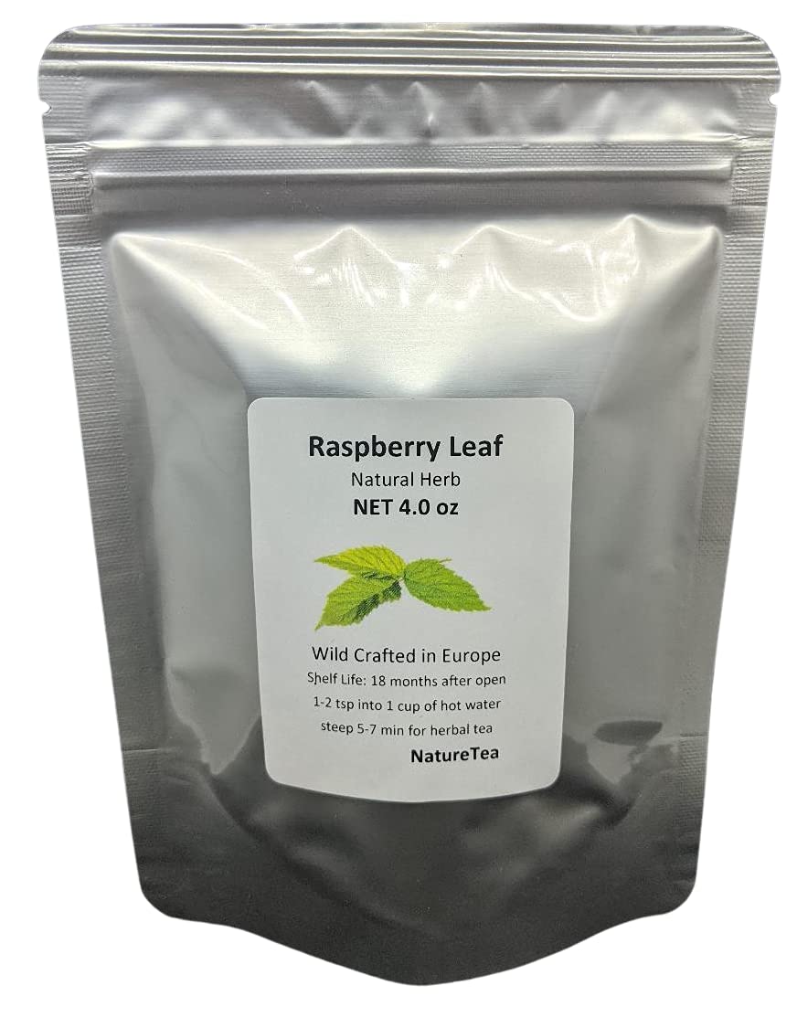Raspberry Leaf - Rubus idaeus Loose Leaf c/s 100% from Nature (8 oz)