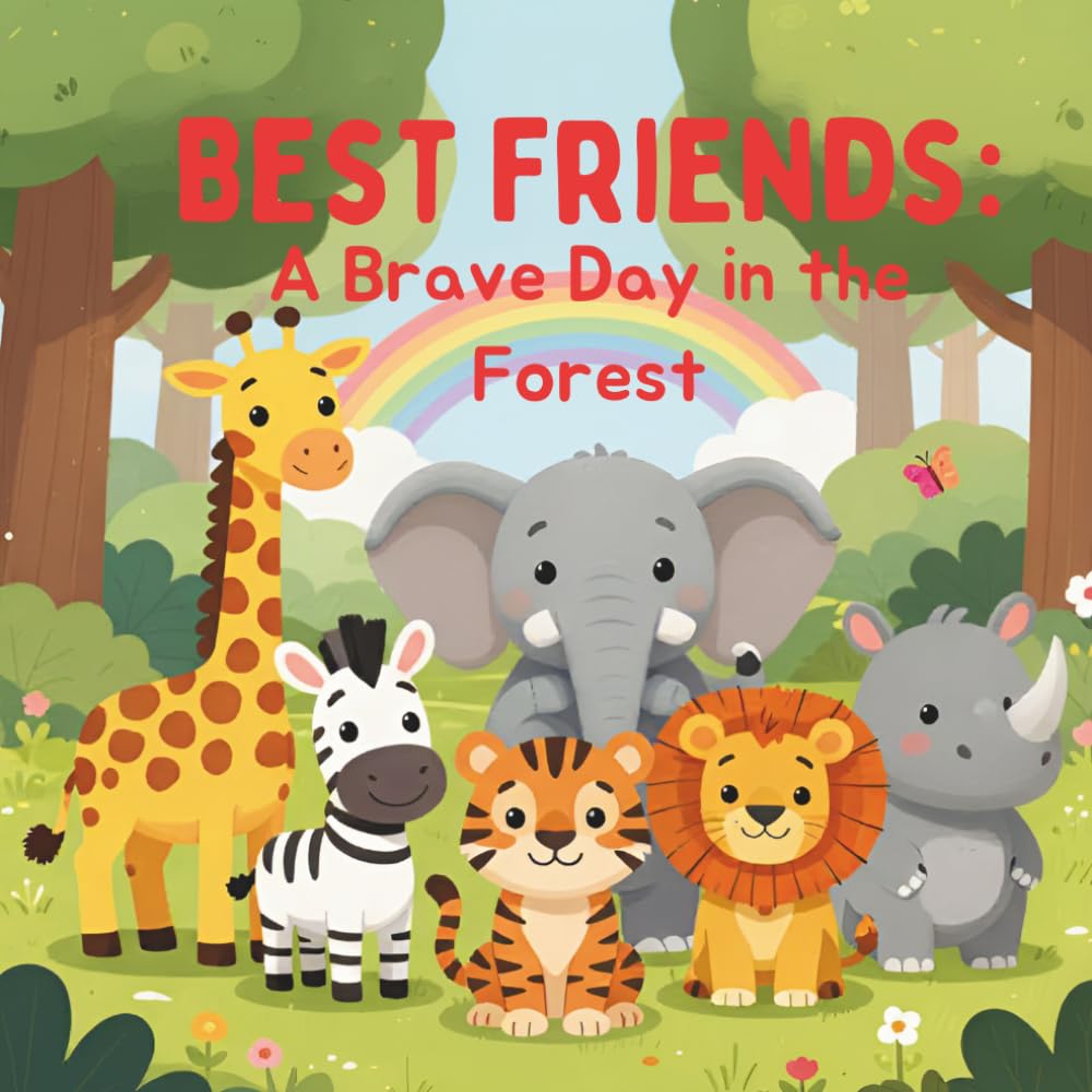 BEST FRIENDS : A brave day in the forest: A story about courage and kindness