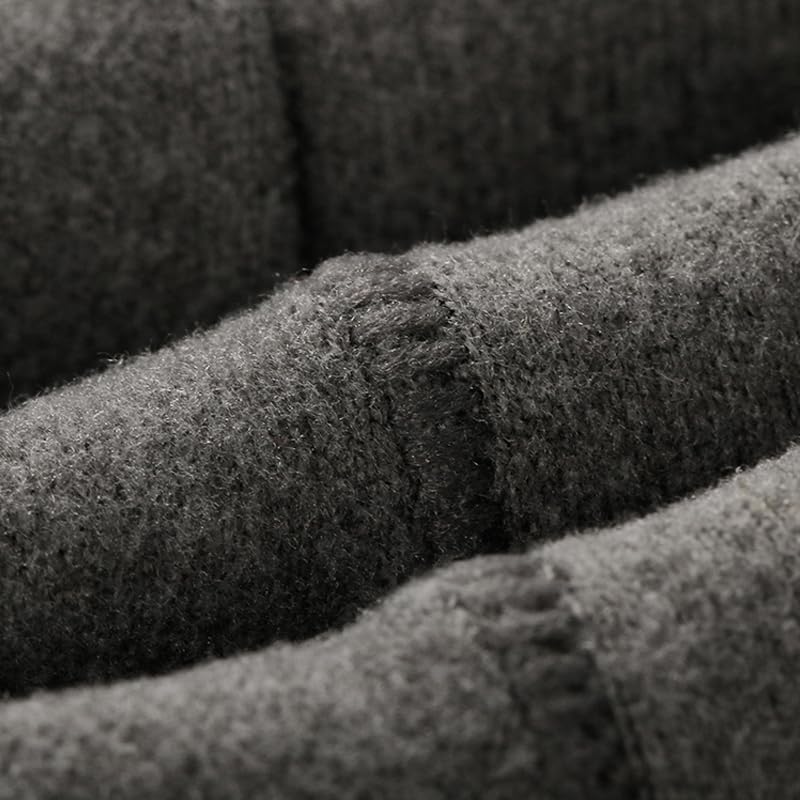 Mens Fleece Lined Thermal Underwear, Thermal Shorts Winter Warm Comfortable Sports Long Boxer Briefs for Men3