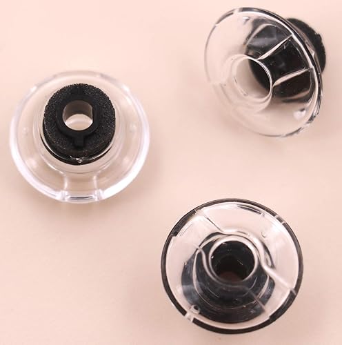 Miniatura 4 de Eartip - Kit de repuesto para auriculares Plantronics Voyager Legend, auriculares de gran tamaño con puntas de gel de oído y espuma para auriculares