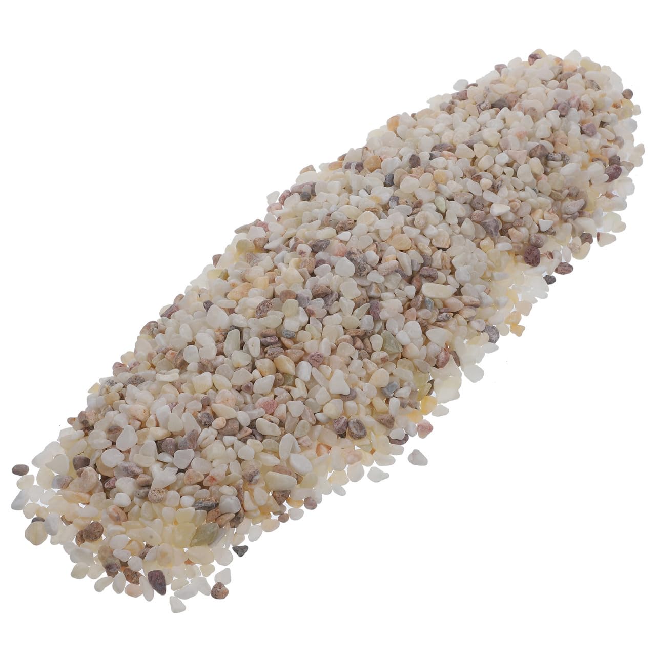 ifundom Gravier et Pierres Décoratives Naturelles pour Aquarium 1 Kg Mini-Gravier Poli sans Danger pour Poissons Sable pour Aquarium d'eau Douce et Salée et Plantes Aquatiques