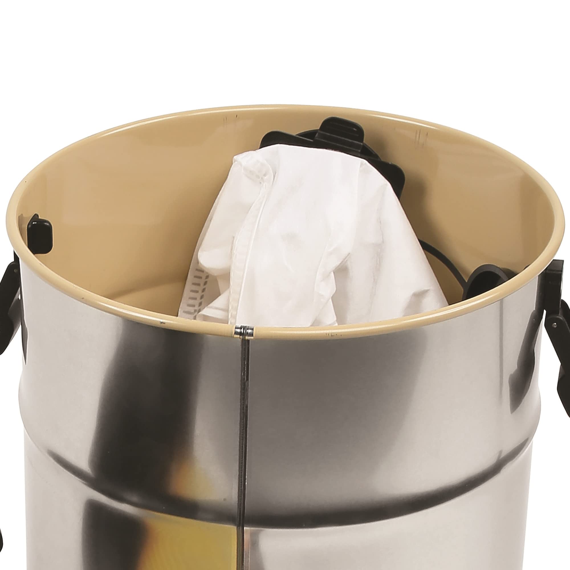 BETA 1870I Aspiradora de 20 litros para sólidos y líquidos, Acero Inoxidable, con Accesorios