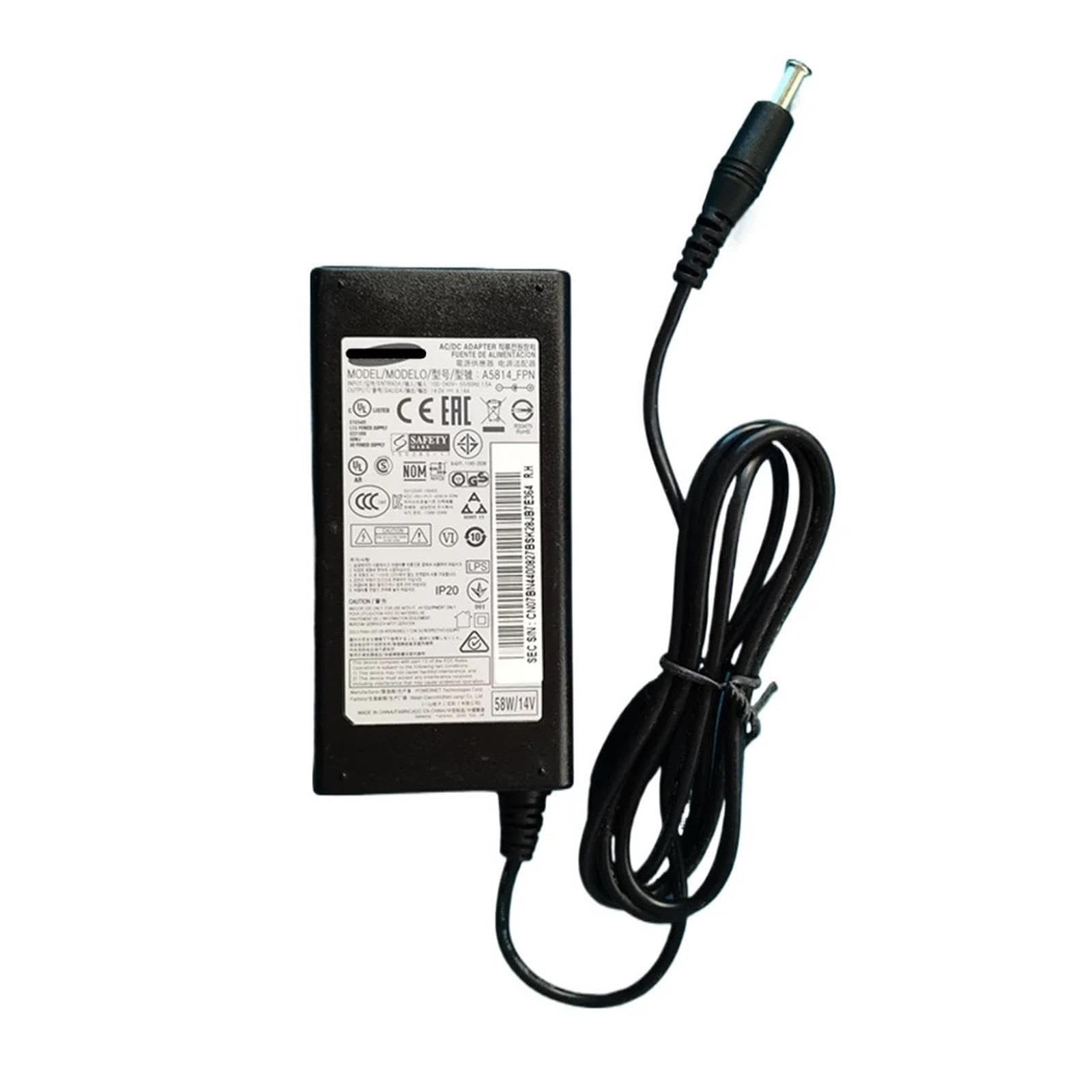 Cavo Di Conversione TV A5814-FPN BN44-00827B For Monitor Caricatore Adattatore CA/CC S24D360HL S24D390HL S24D391HL S24E390HL 14 V 4,14 A 58 W Assemblaggio Cavi