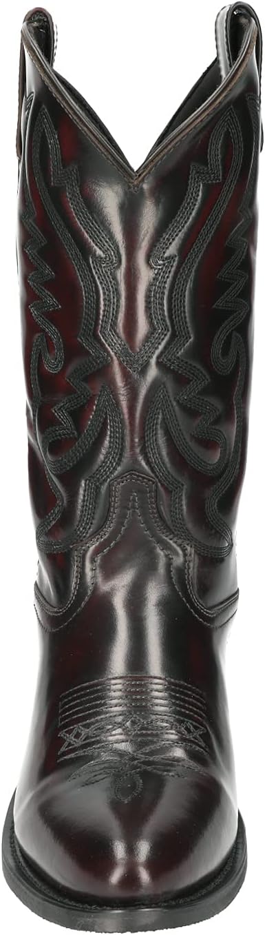 Smoky Mountain Boots Men's Denver Western Boot, Black Cherry, X-Wide, Size 13 US - Image 8