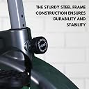 GAMMA FITNESS Upright Bike- UB-510 | Upright Exercise Bike | Magnetic-Resistance Bike for Home & Commercial Use gallery image