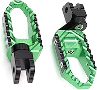 Vista 16 de MC MOTOPARTS Estriberas extendidas Black Rider Wide Touring de 0.984 in compatibles con Razor SX125 SX350 SX500