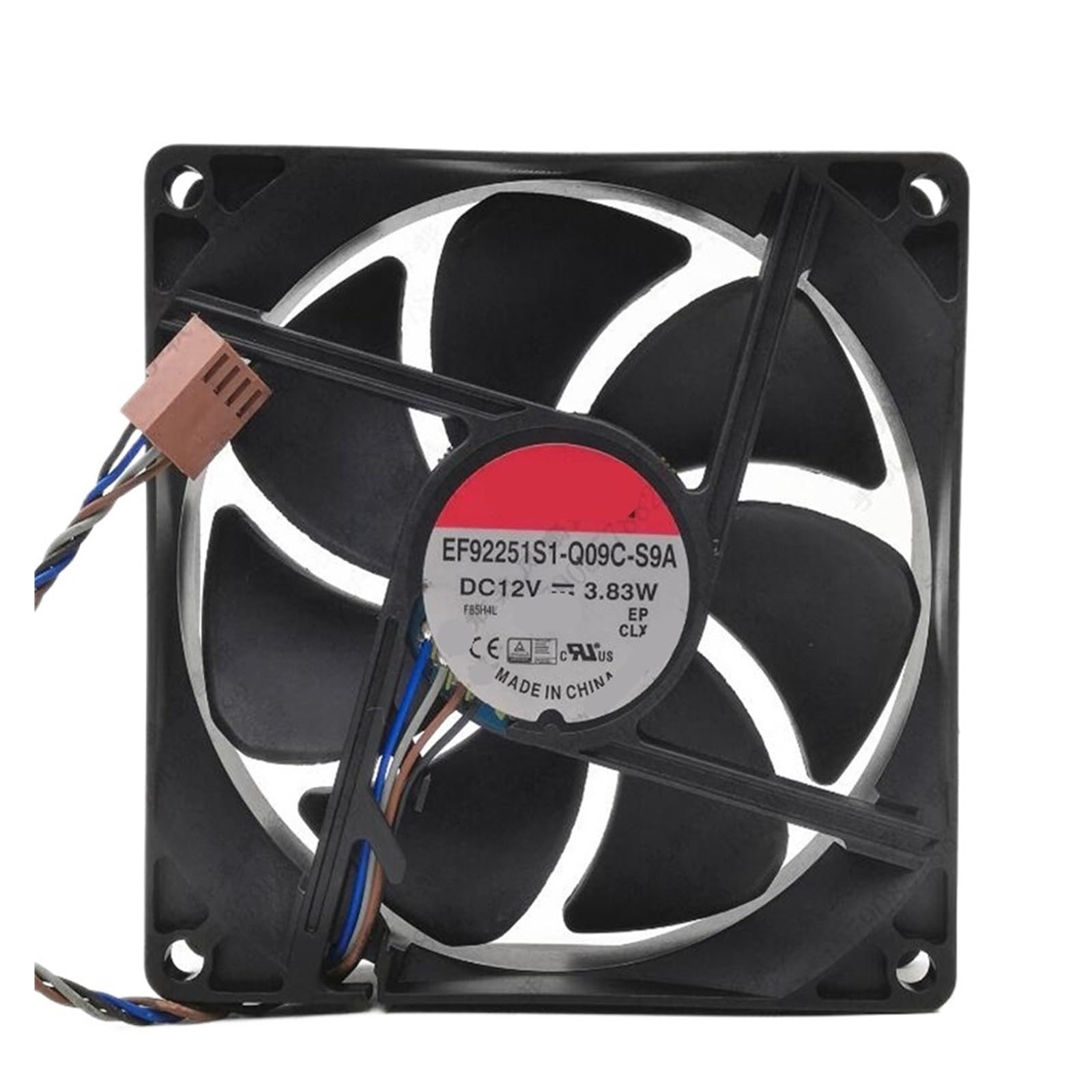 VDOQTLJT EF92251S1-Q09C-S9A 9025 12V 3.83W 12V 9CM Four Wire Fan