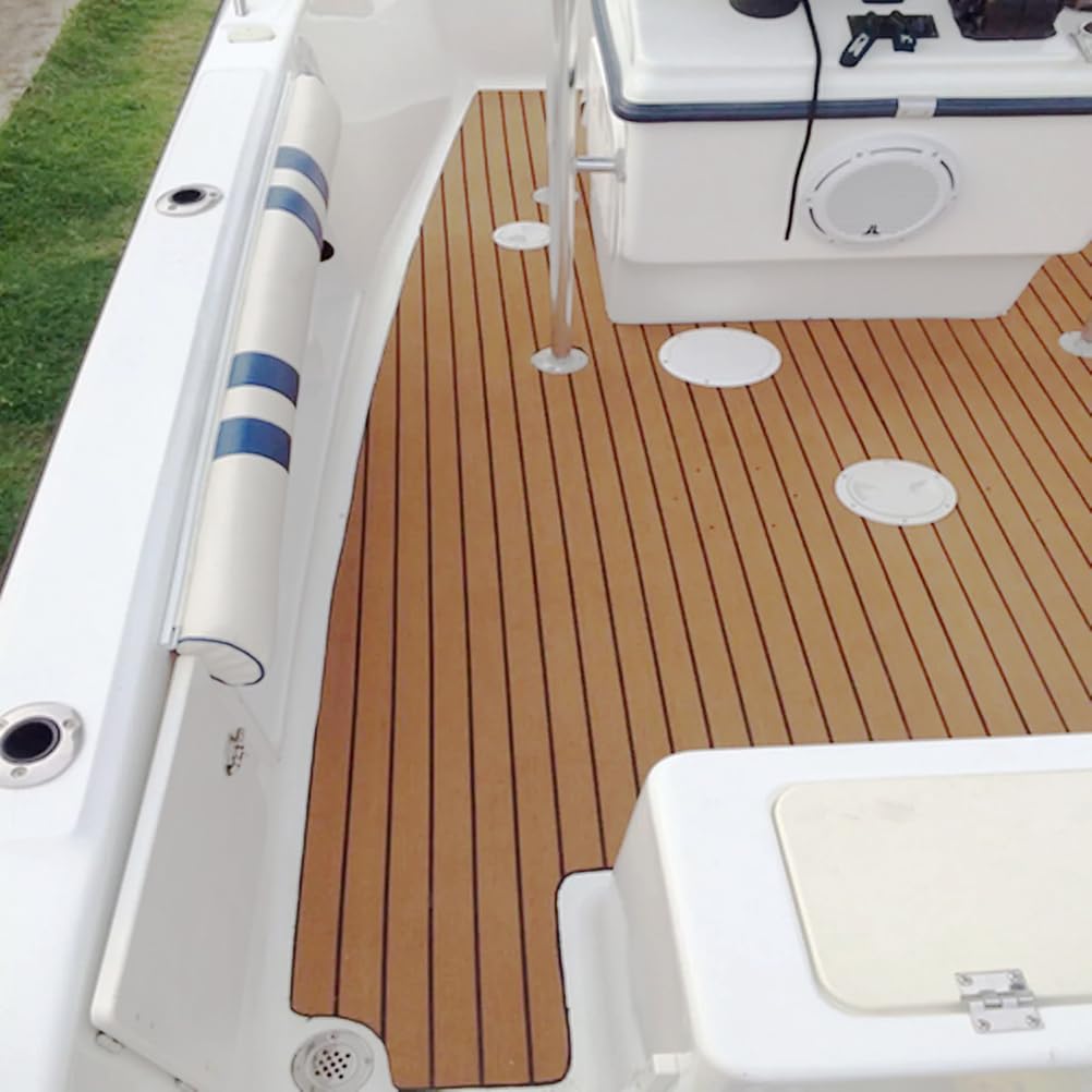 Tappetino in schiuma EVA per barche e barche, antiscivolo, autoadesivo, spessore 6 mm, pavimento diamantato per basso, yacht, barca a motore, camper, top refrigeranti