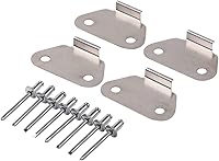 Vista 1 de TCT-MOTORPARTS 4 tapas de alforja para Harley Touring Road King Electra Glide Classic FLHTC Ultra Limited FLHTK 1993-2013 Touring modelos con bolsas