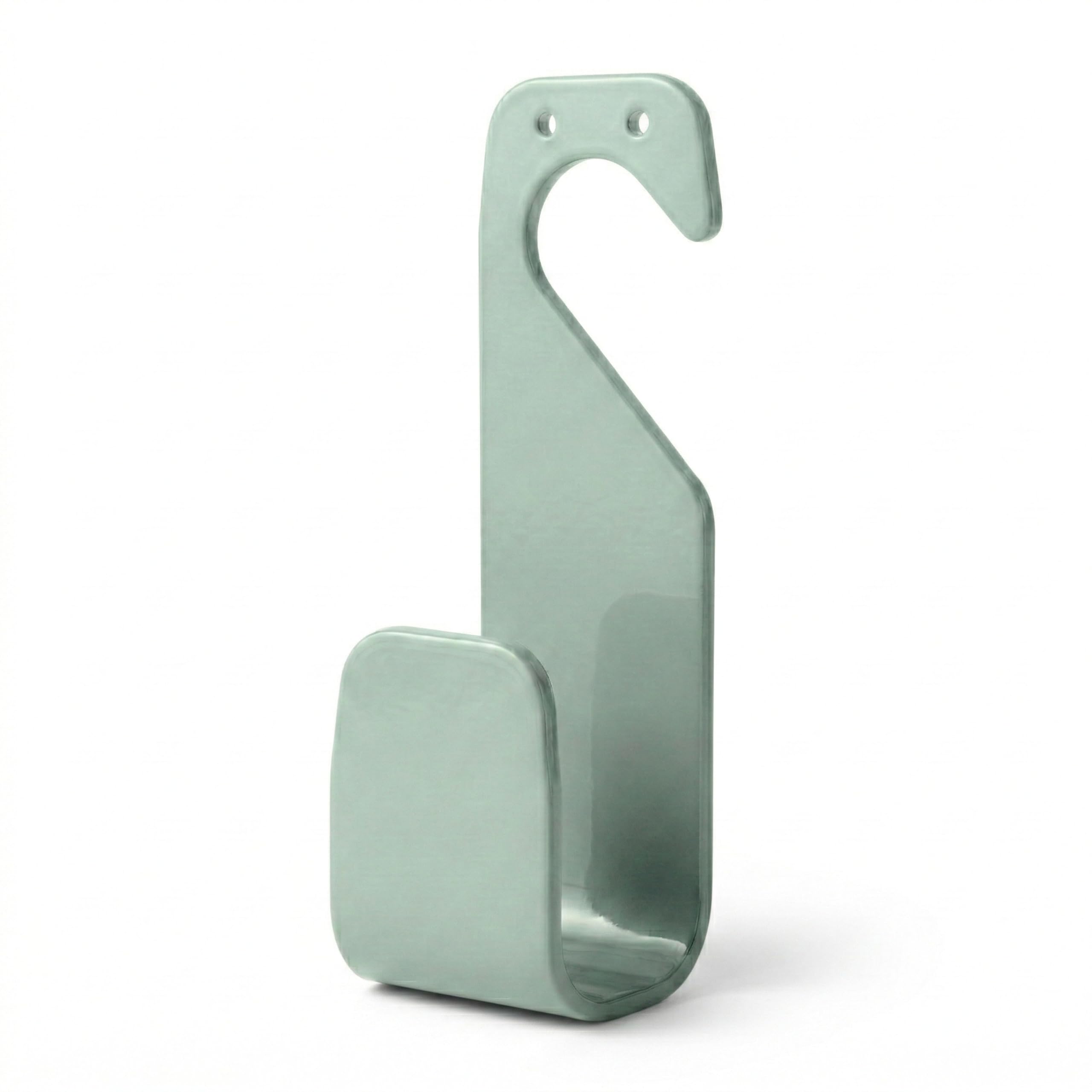 LIVLIG Hose Holder Hook, No Drilling, Tap Hanging, Lacquered Metal, Made in Italy, Garden Storage, Green