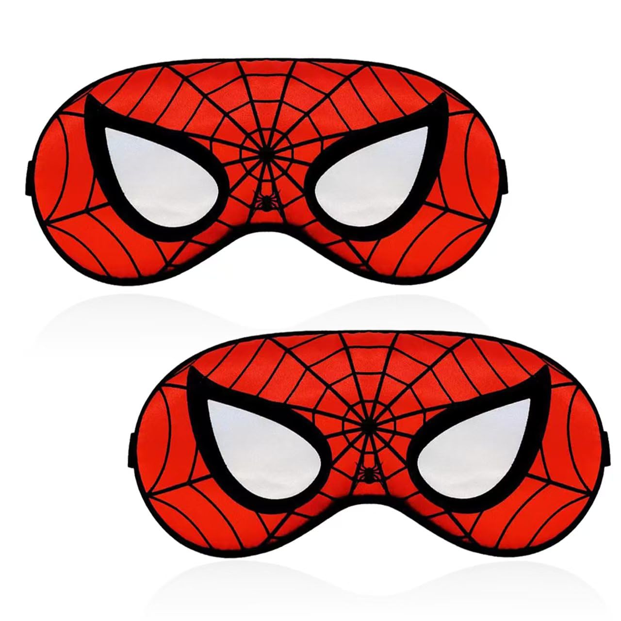 Cute Silk Sleep Mask 2PACK Kids Eye Mask with Lightweight Adjustable Strap for Sleeping Boys Girls Women Men