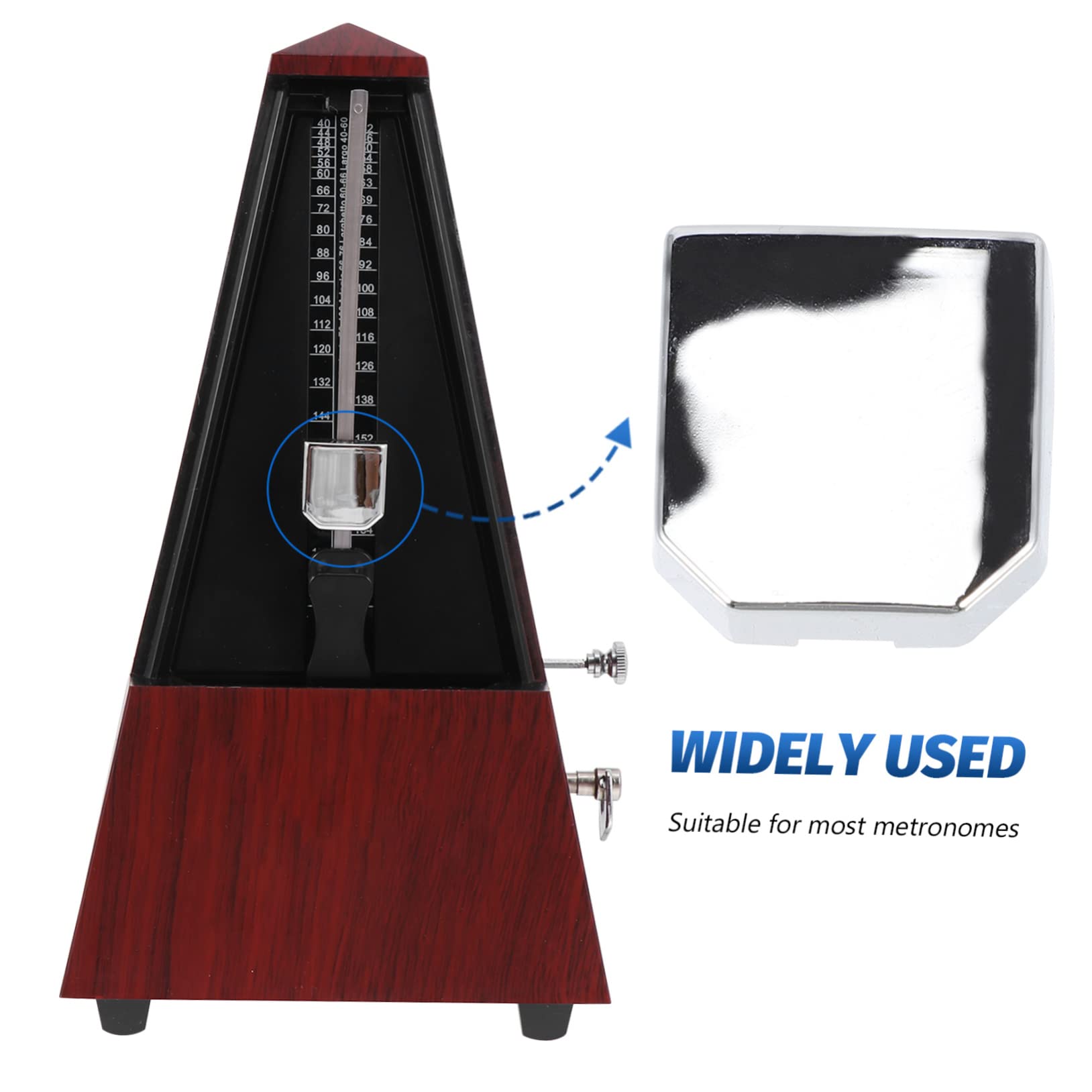 Abaodam 5piezas De Piano Accesorio De Bloque Pendular Deslizante Para Metrónomo Mecánico Para Instrumentos