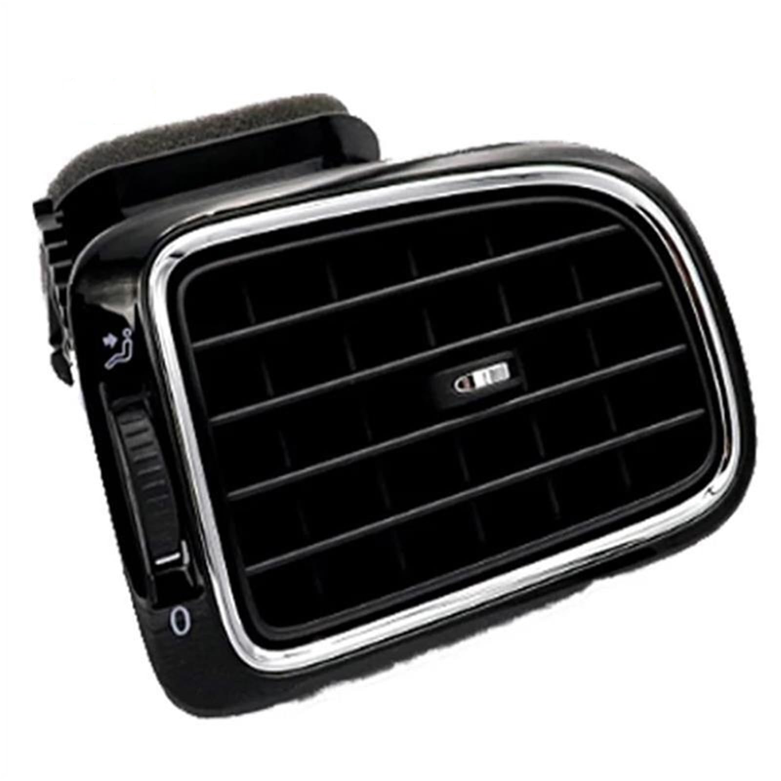 Zhuyrt Black B A04e-A/C Air Outlet Vent Grill Cover/Fit For Vw Polo 2011-2018 Center Dash Ac Outlet Air Vent Panel