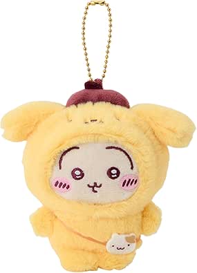 Sanrio ちいかわ×サンリオキャラクターズ 2025年 マスコットホルダー うさぎ ポムポムプリン サンリオの商品画像