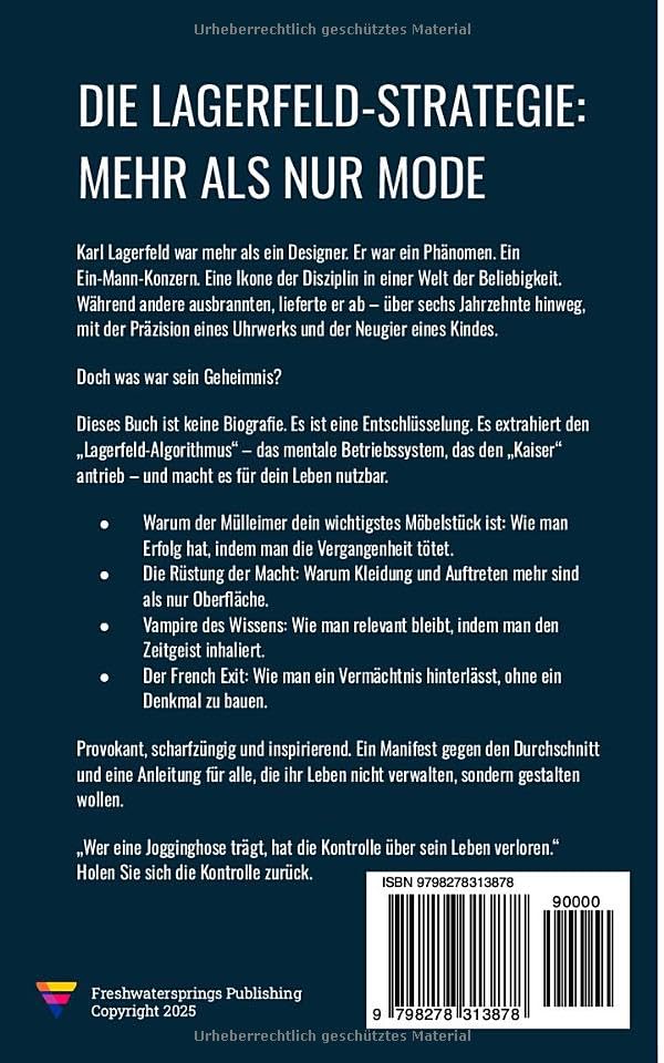 Image secondaire de Leçons de Karl Lagerfeld : Maîtriser l'Art de l'Excellence