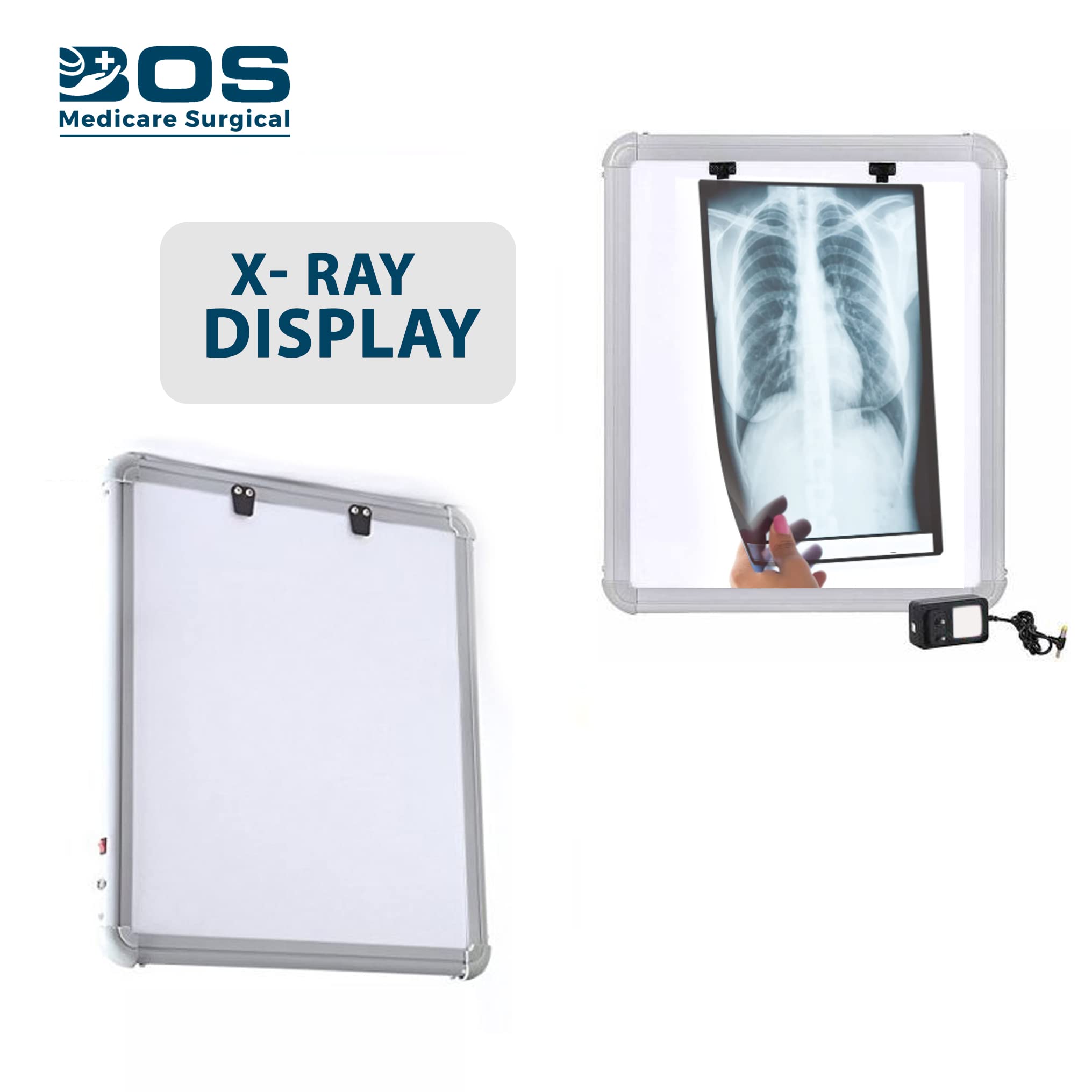 Bos Medicare Surgical LED X-Ray View Box with Automatic Film Sensor & Variable Brightness Control | Single Film Viewer with Dimmer | Ultra Slim Medical Xray Display Panel for Clinic & Hospital - Image 3 thumbnail